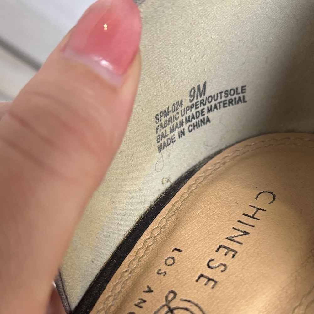 Chinese Laundry Mustard and Gray Heels - Picture 9 of 9